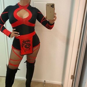 Sexy ninja halloween costume